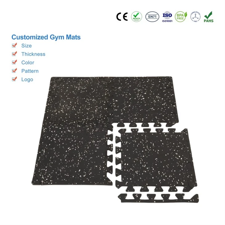Hard Rubber Gym Flooring factory